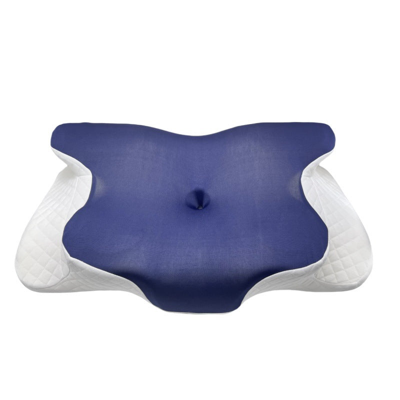 Wing‑Style Cervical Memory‑Foam Pillow – Ergonomic Support