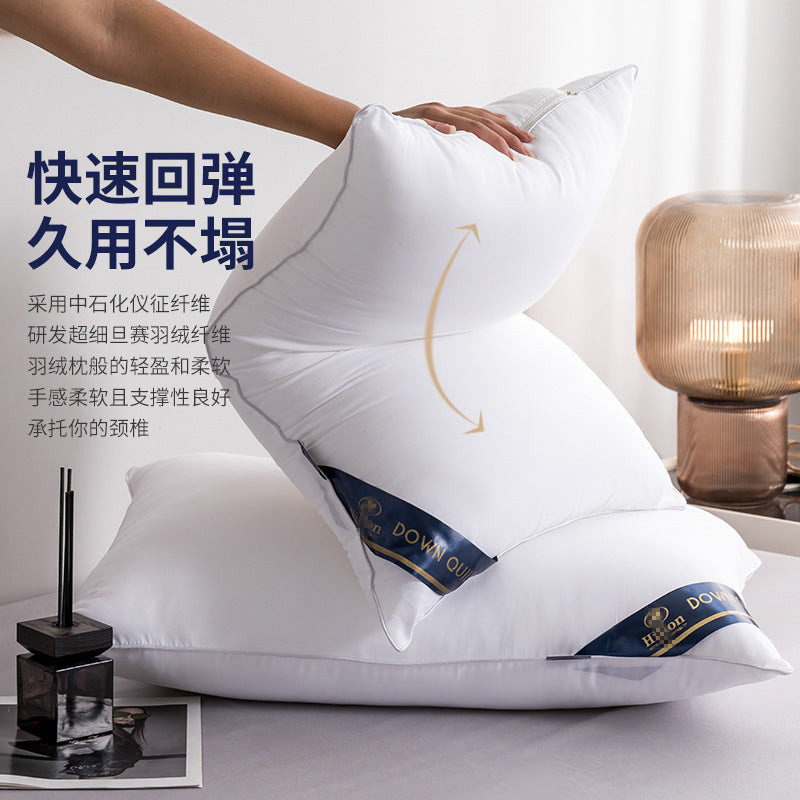 Lightweight Summer-Weight Pillow Pair – Breathable Comfort