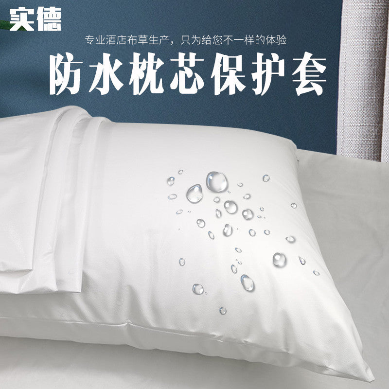 Waterproof Hypoallergenic Pillow Protector – 3‑Layer Guard