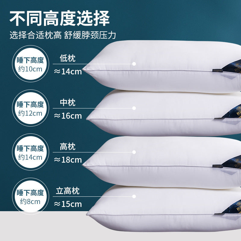 Lightweight Summer-Weight Pillow Pair – Breathable Comfort