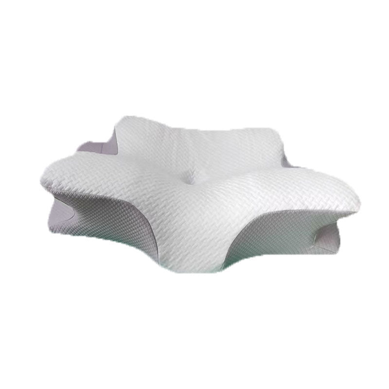 Wing‑Style Cervical Memory‑Foam Pillow – Ergonomic Support