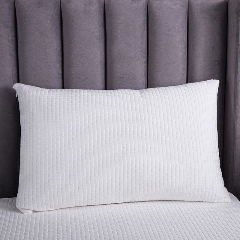 Knitted Waterproof Anti‑Mite Pillowcase – All‑Season Protector