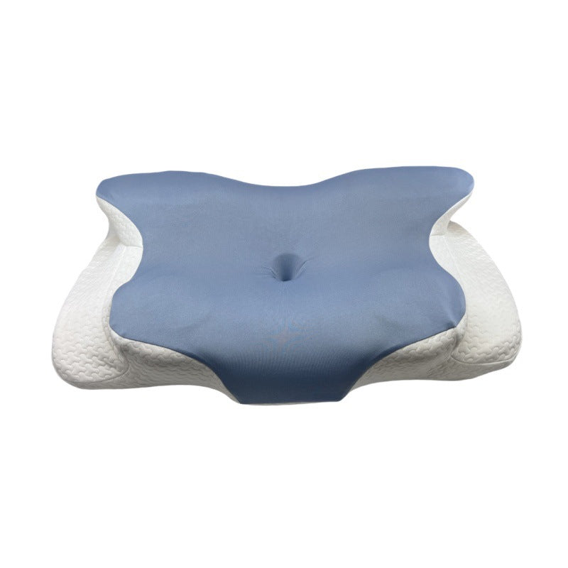 Wing‑Style Cervical Memory‑Foam Pillow – Ergonomic Support