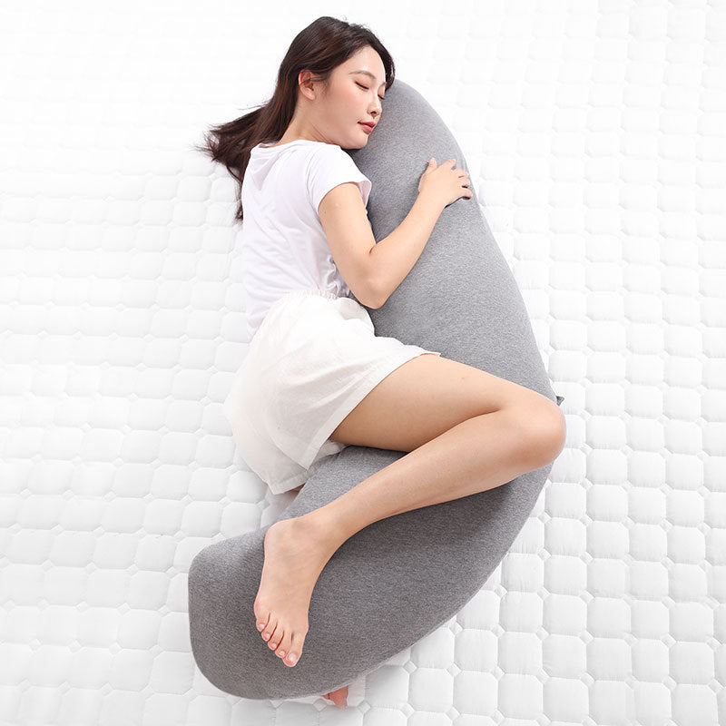 Full‑Body Side‑Sleep Pillow – Extended Pregnancy & Side‑Sleeper