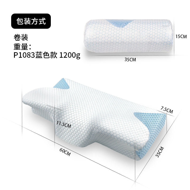 Butterfly‑Shape Memory Foam Pillow – Zero‑Pressure Design