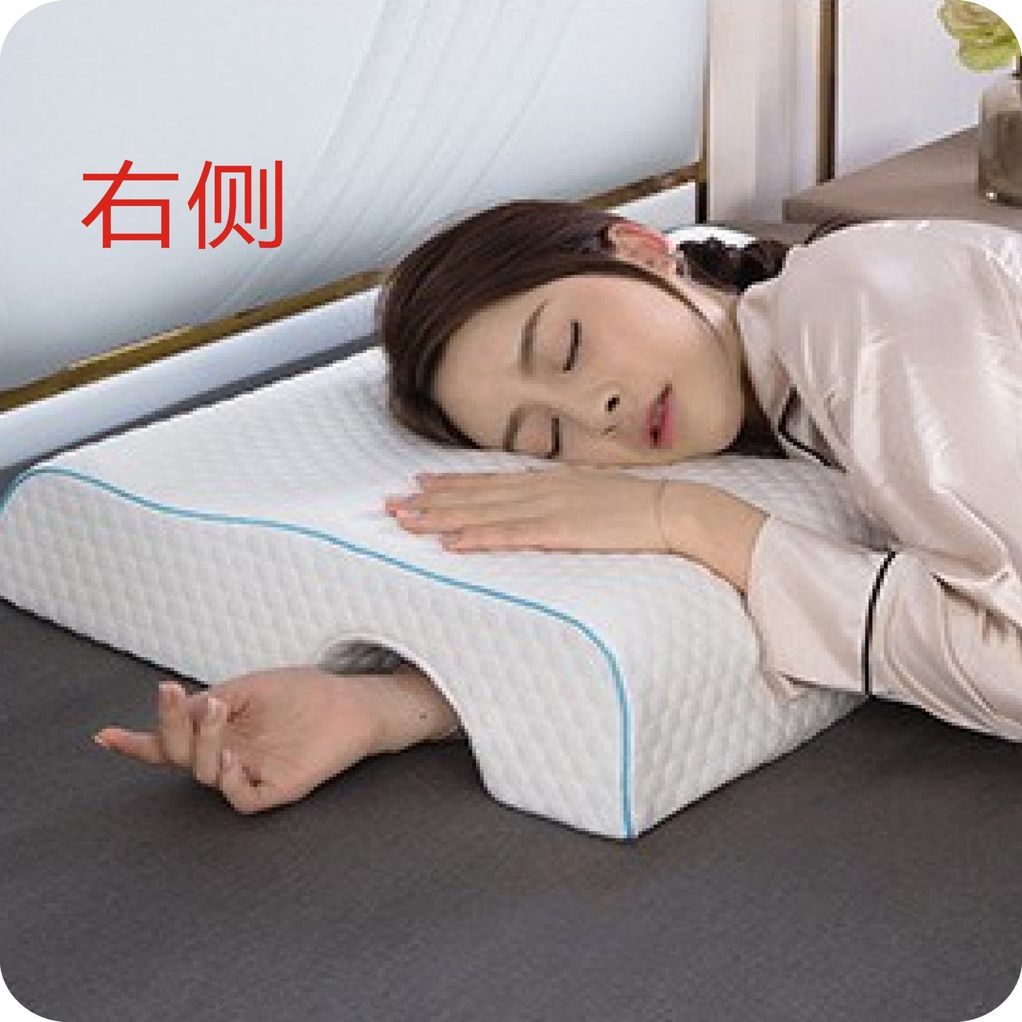 Dual‑Use Zero‑Pressure Couple Memory‑Foam Pillow – Shared Comfort?