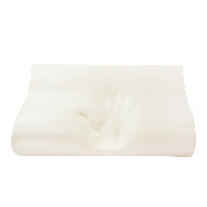 Wave‑Contour Cervical Memory‑Foam Pillow – Neck Relief