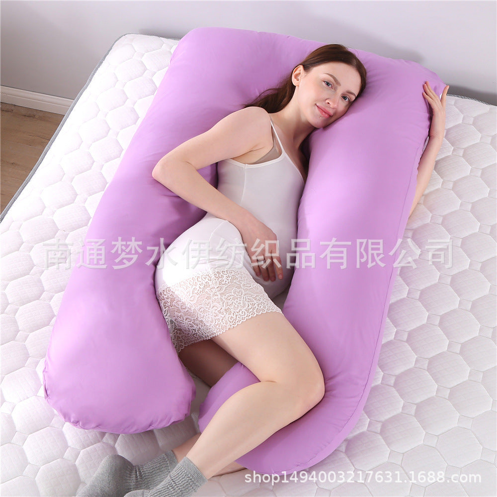 U‑Shaped Body Pillow – Full‑Length Side Sleep Support