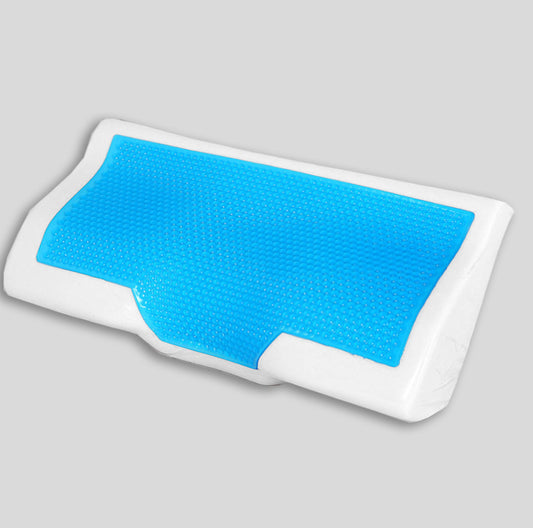 Cooling Gel Memory‑Foam Pillow – Hot‑Weather Comfort