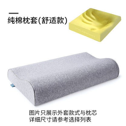 Classic Rectangular Memory‑Foam Pillow – Slow‑Rebound Support