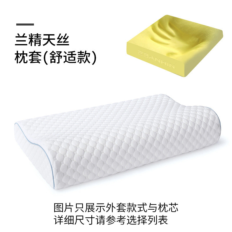 Classic Rectangular Memory‑Foam Pillow – Slow‑Rebound Support