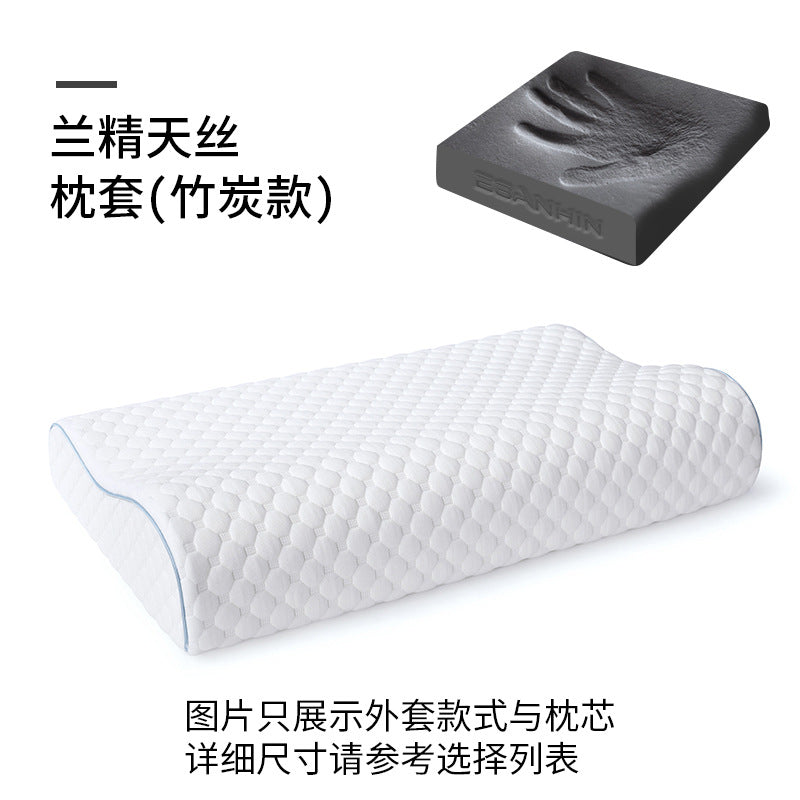 Classic Rectangular Memory‑Foam Pillow – Slow‑Rebound Support