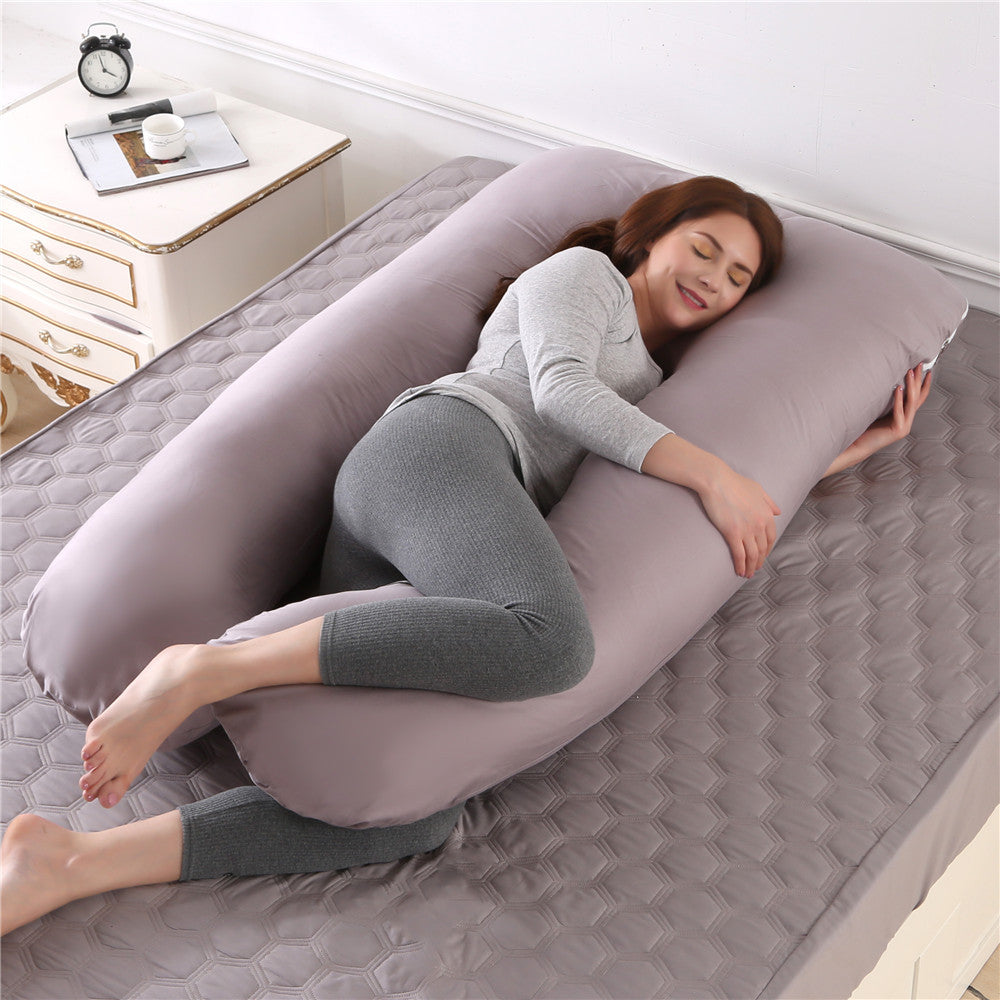 U‑Shaped Body Pillow – Full‑Length Side Sleep Support