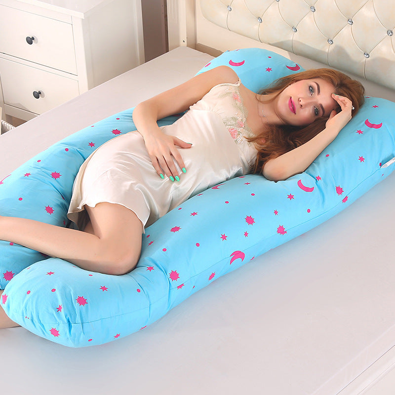 U‑Shaped Body Pillow – Full‑Length Side Sleep Support