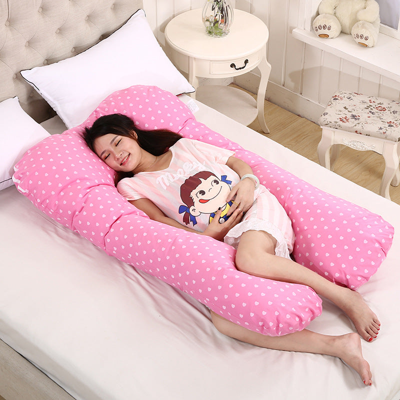 U‑Shaped Body Pillow – Full‑Length Side Sleep Support