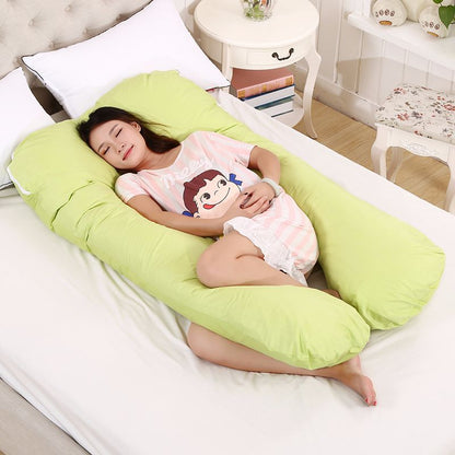 U‑Shaped Body Pillow – Full‑Length Side Sleep Support