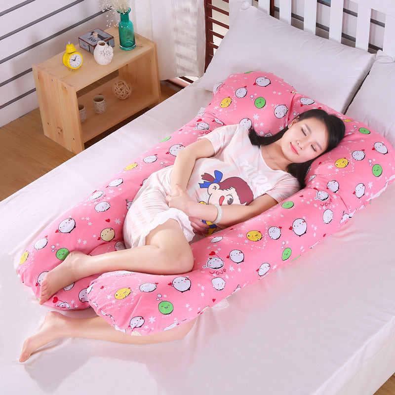 U‑Shaped Body Pillow – Full‑Length Side Sleep Support