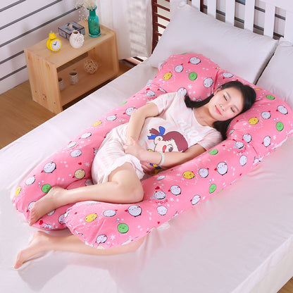 U‑Shaped Body Pillow – Full‑Length Side Sleep Support