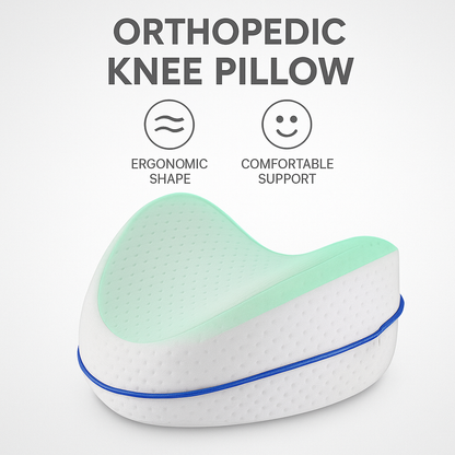 Heart‑Shaped Kneeva Memory‑Foam Leg & Knee Pillow