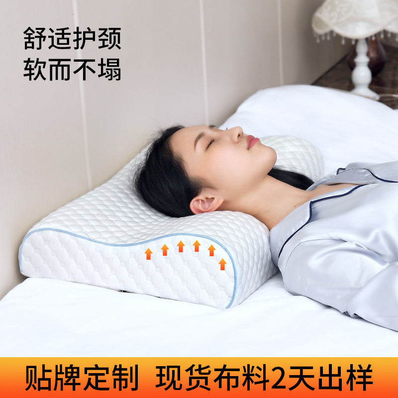 Classic Rectangular Memory‑Foam Pillow – Slow‑Rebound Support