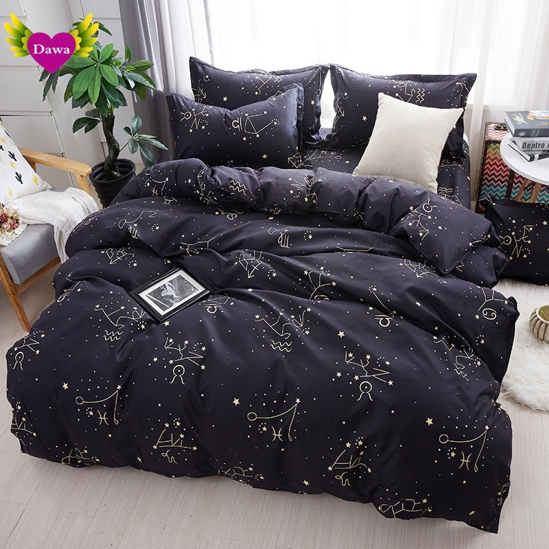 Organic Aloe Vera 4‑Piece Cooling Bedding Ensemble