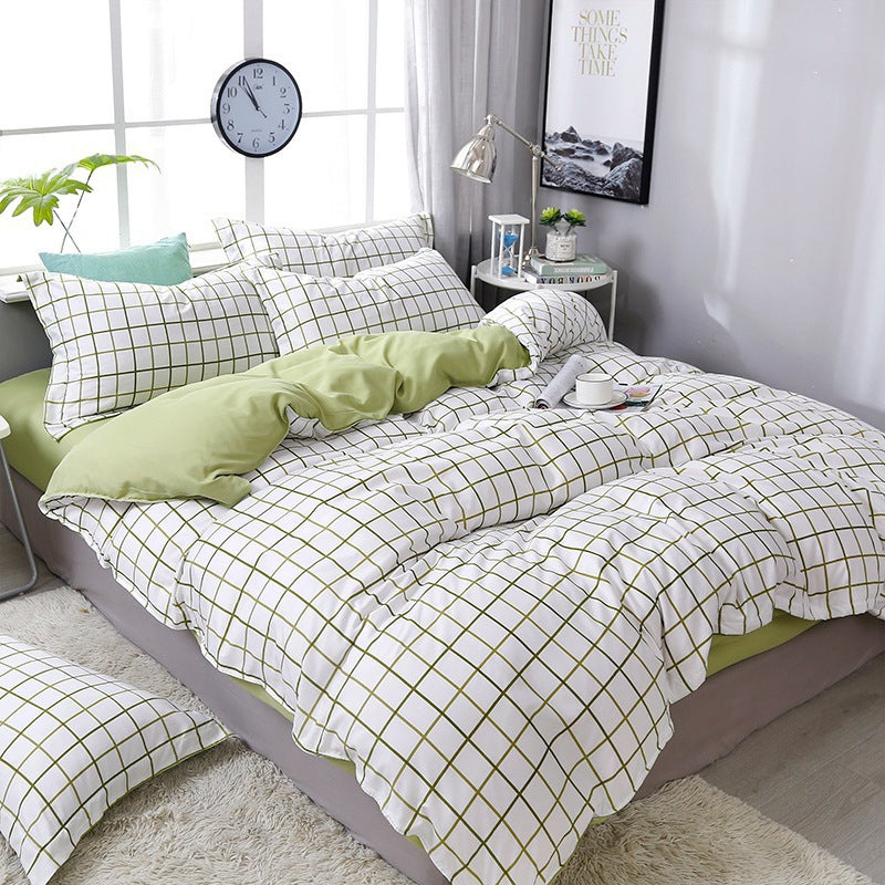 Organic Aloe Vera 4‑Piece Cooling Bedding Ensemble