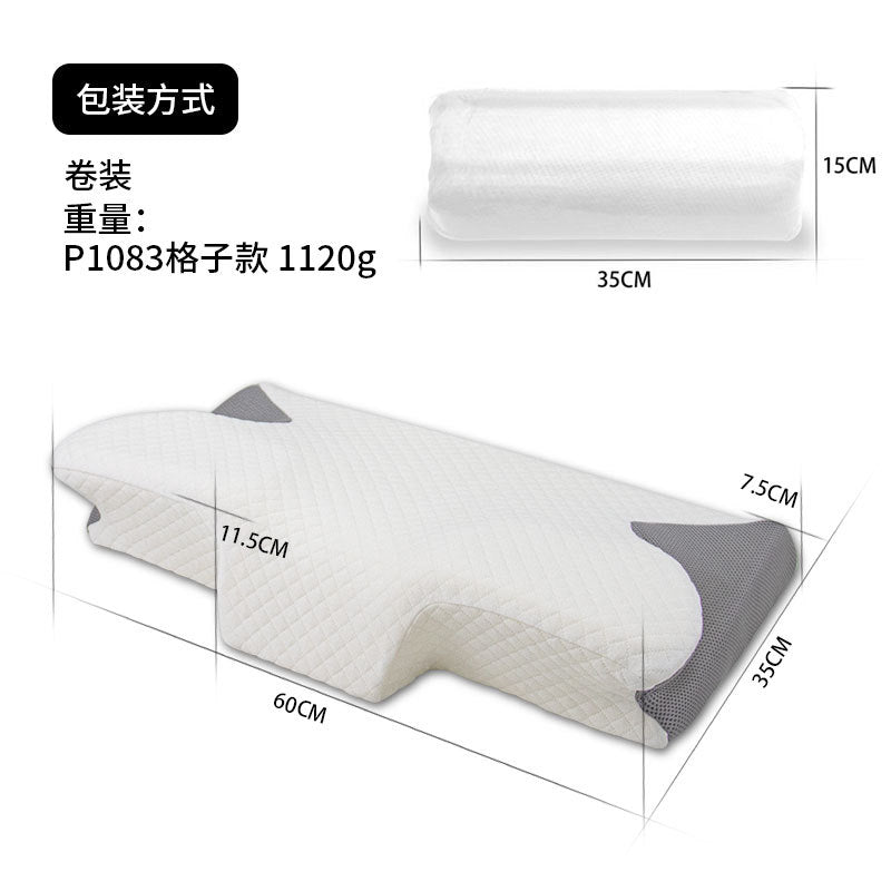 Butterfly‑Shape Memory Foam Pillow – Zero‑Pressure Design