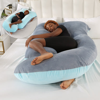 J‑Shape Pregnancy & Breastfeeding Support Pillow – Maternity Aid?