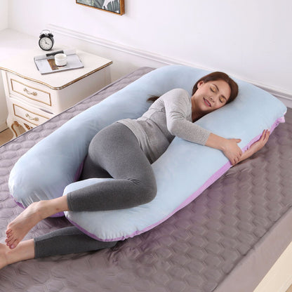U‑Shaped Body Pillow – Full‑Length Side Sleep Support