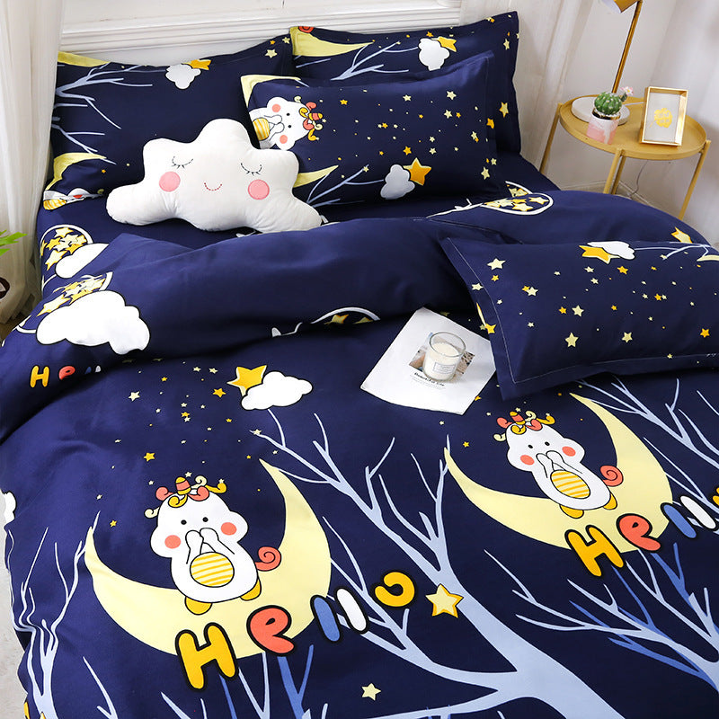 Organic Aloe Vera 4‑Piece Cooling Bedding Ensemble