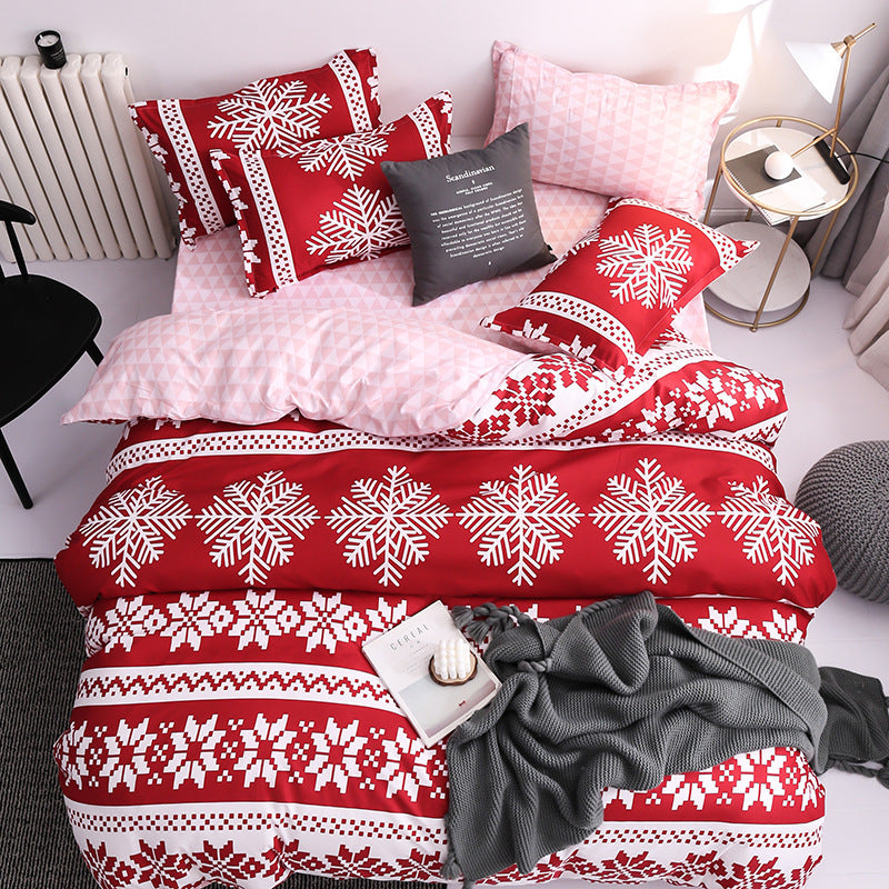 Organic Aloe Vera 4‑Piece Cooling Bedding Ensemble