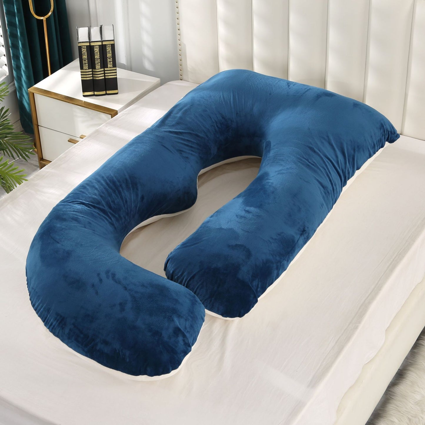 J‑Shape Pregnancy & Breastfeeding Support Pillow – Maternity Aid?