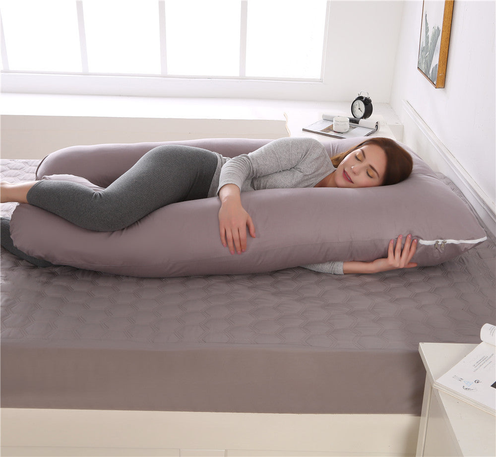 U‑Shaped Body Pillow – Full‑Length Side Sleep Support