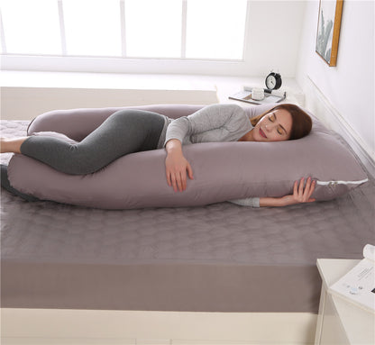 U‑Shaped Body Pillow – Full‑Length Side Sleep Support