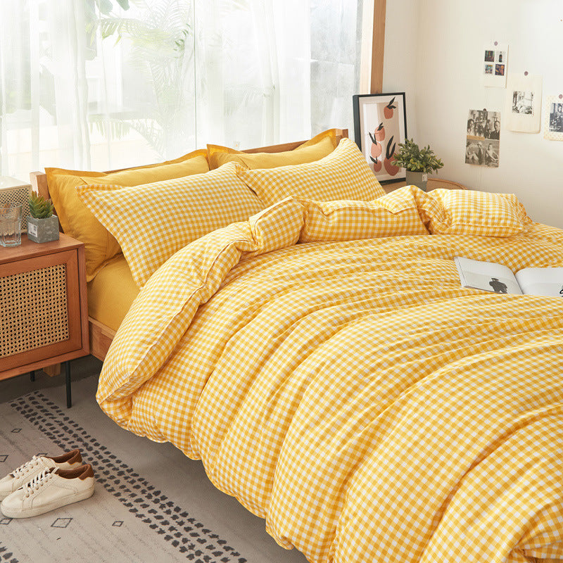 Organic Aloe Vera 4‑Piece Cooling Bedding Ensemble