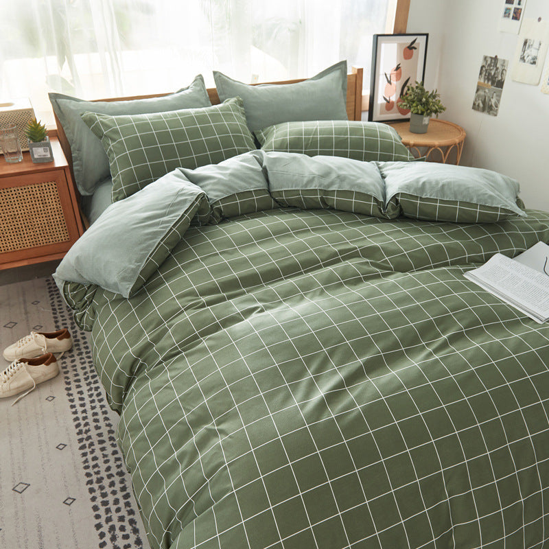 Organic Aloe Vera 4‑Piece Cooling Bedding Ensemble