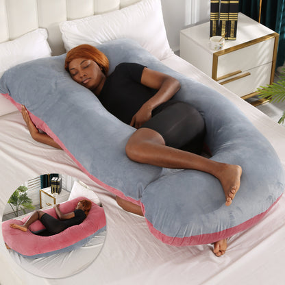 J‑Shape Pregnancy & Breastfeeding Support Pillow – Maternity Aid?