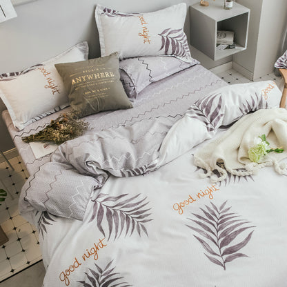 Organic Aloe Vera 4‑Piece Cooling Bedding Ensemble