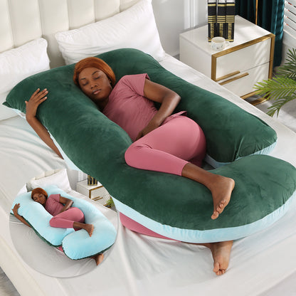 J‑Shape Pregnancy & Breastfeeding Support Pillow – Maternity Aid?