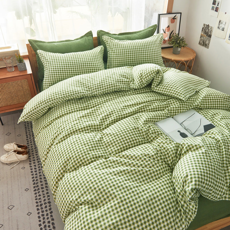 Organic Aloe Vera 4‑Piece Cooling Bedding Ensemble