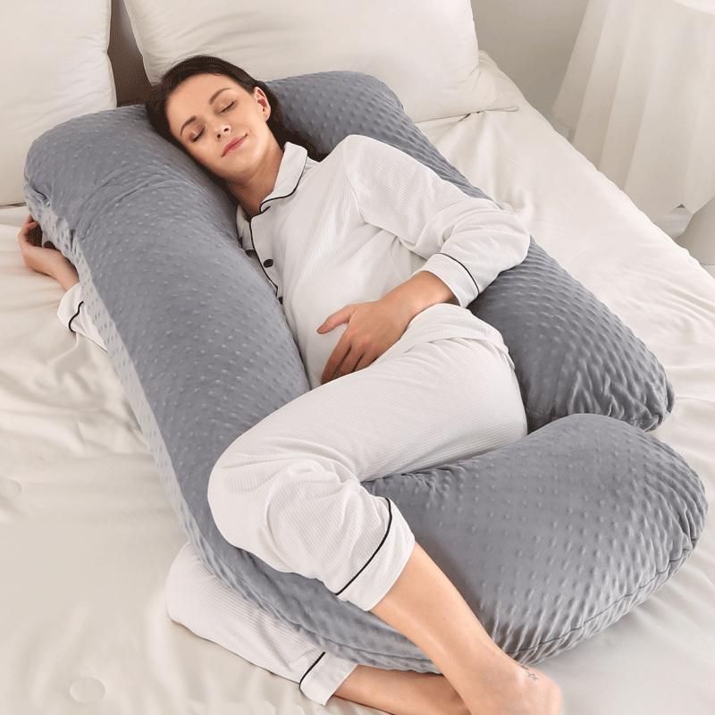 J‑Shape Pregnancy & Breastfeeding Support Pillow – Maternity Aid?