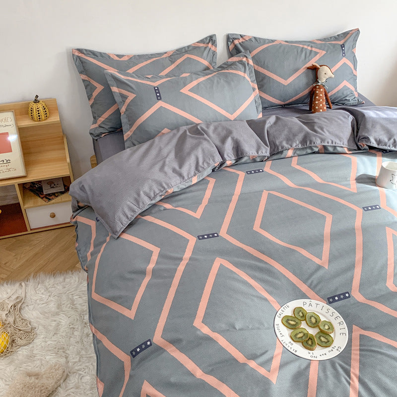 Organic Aloe Vera 4‑Piece Cooling Bedding Ensemble