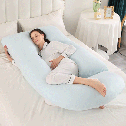 J‑Shape Pregnancy & Breastfeeding Support Pillow – Maternity Aid?