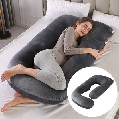 J‑Shape Pregnancy & Breastfeeding Support Pillow – Maternity Aid?