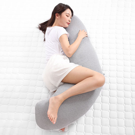 Full‑Body Side‑Sleep Pillow – Extended Pregnancy & Side‑Sleeper