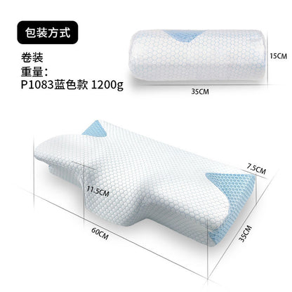 Butterfly‑Shape Memory Foam Pillow – Zero‑Pressure Design