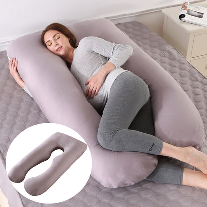 U‑Shaped Body Pillow – Full‑Length Side Sleep Support
