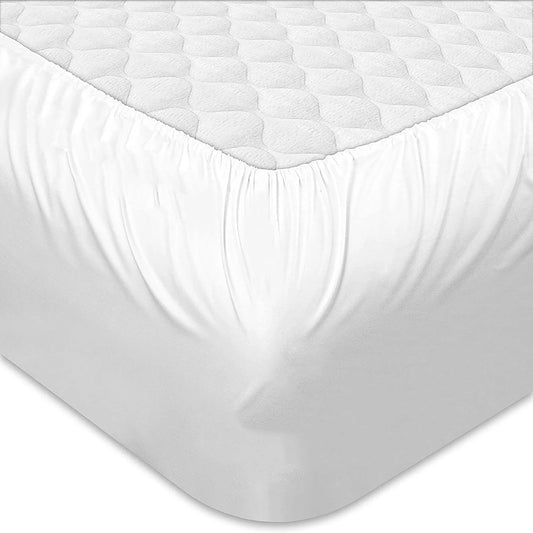 Dazzling 600 TC Pure High Quality Egyptian Cotton Sheets 4 Piece Sheet Set Contain 18 Inch Deep Pocket Fitted Sheet with 360° Elastic Corners All around White Solid Queen Size